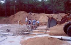 Gray's Excavating drainage